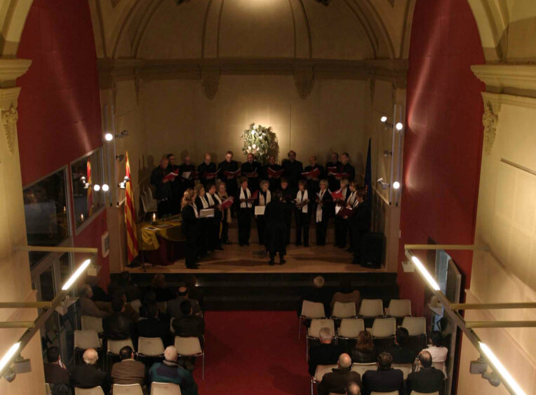 Coral a la capella de Santa Clara