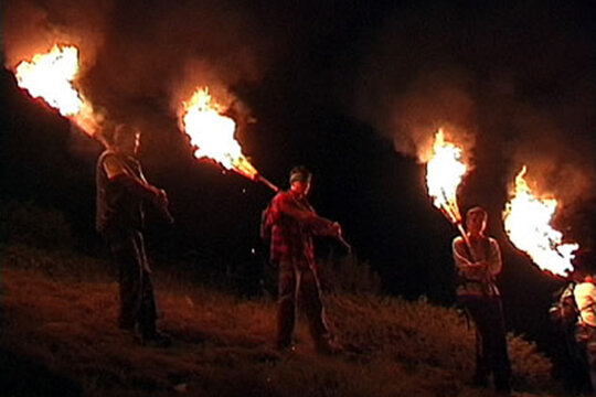 Un moment de la baixada de falles