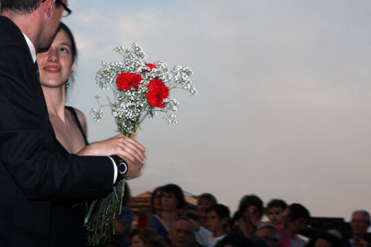 Els balladors amb el ram