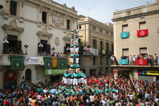 La diada castellera