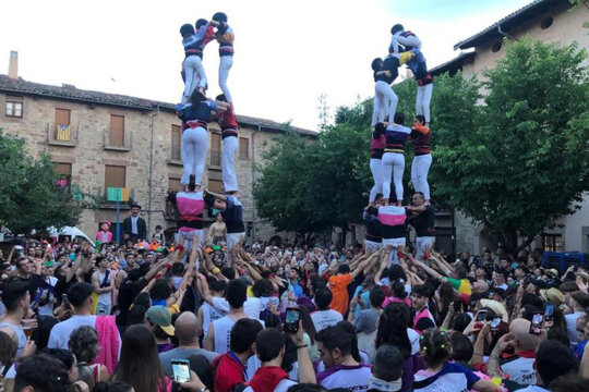 Castells entre penyistes