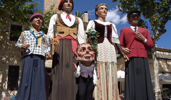 Imatgeria festiva de Sarrià. Foto: Marc Julià