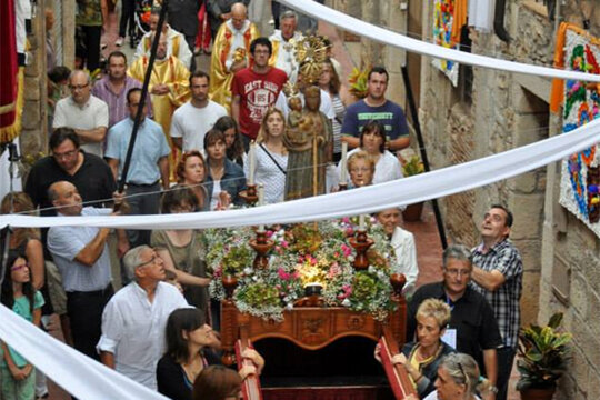 La Mare de Déu dels Torrents a les Quinquennals 2014