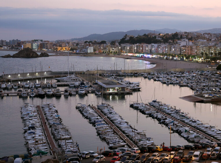 Vista general del Port de Blanes. Foto: Manel Carrera i Escudé