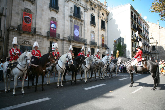 Guàrdia urbana muntada