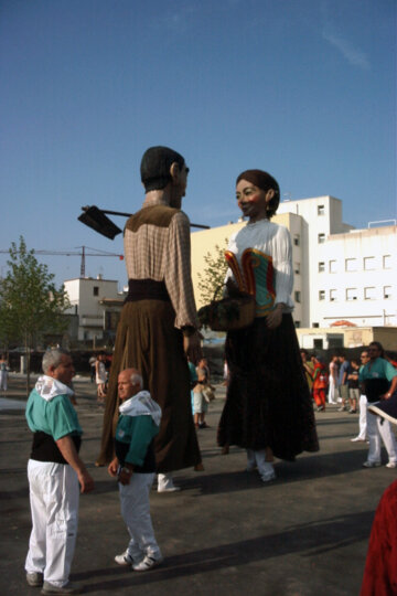 Els gegants de Les Roquetes