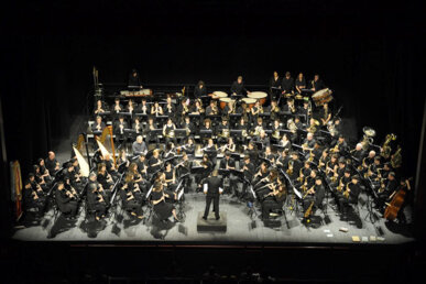 Concert de Santa Cecília de la Banda Unió Musical de Tarragona. Foto: Quim Gavaldà