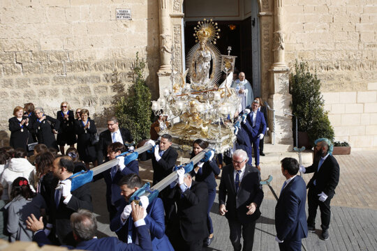 Processó amb la Mare de Déu de Plata