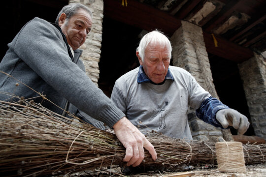 Preparant una faia