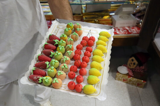 Figuretes amb forma de fruita