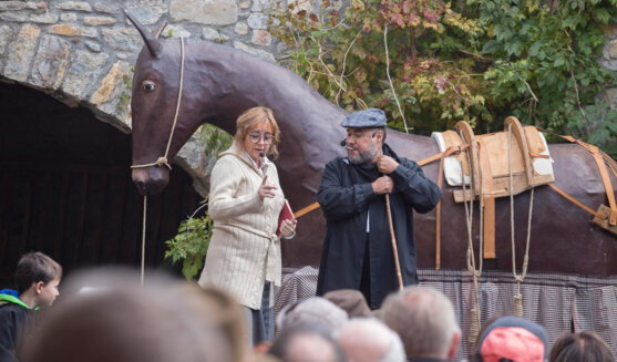 Fira de bestiar a Salàs de Pallars