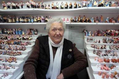 Parada de figures de pessebre popular