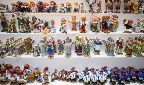 Fira de Santa Llúcia a Barcelona