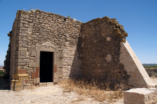 L'ermita de Santa Caterina ha caigut en desús