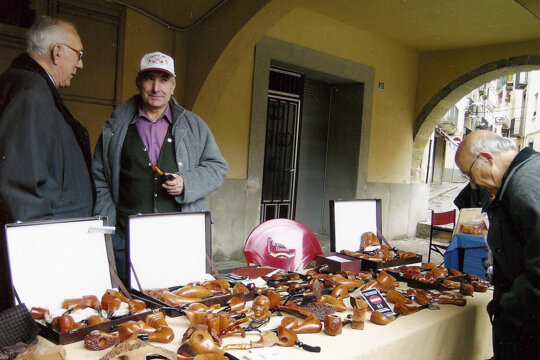 Parada amb pipes de bruc