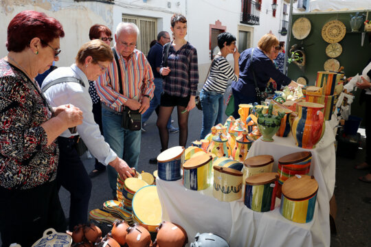 Visitants comprant terrissa