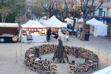 El Foc de Nadal, preparat