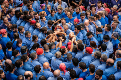 Diada castellera amb els Marrecs de Salt
