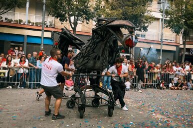 La Garsa a la Cercavila de Colles de la Festa de Tardor. Foto: Ajuntament de Sant Feliu de Llobregat
