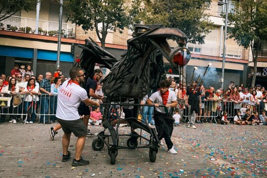 La Garsa a la Cercavila de Colles de la Festa de Tardor. Foto: Ajuntament de Sant Feliu de Llobregat