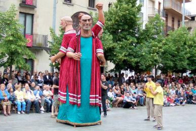 El gegant Gerió ballant