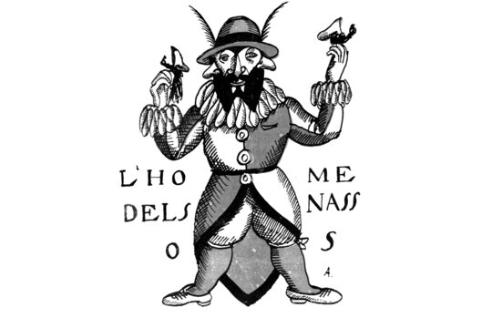 Dibuix a la portada del setmanari El Borinot 1923