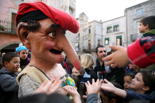 L'Home dels Nassos de Torroella de Montgrí. Foto: Manel Carrera
