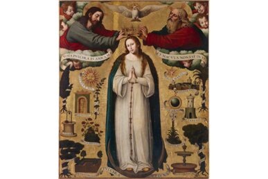 Immaculada Concepció, pintura de Joan Macip Navarro (1537)