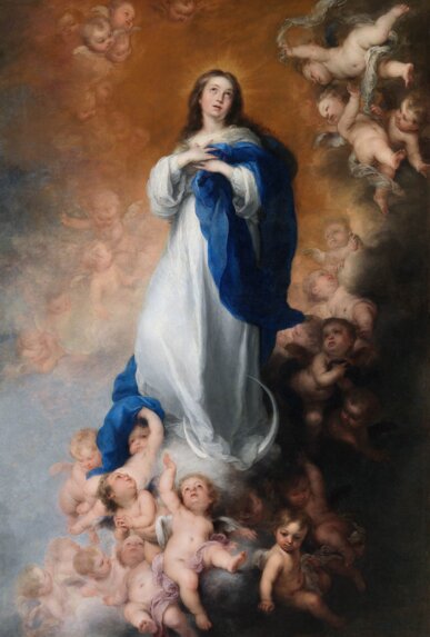 Pintura de la Immaculada Concepció, de Bartolomé Murillo