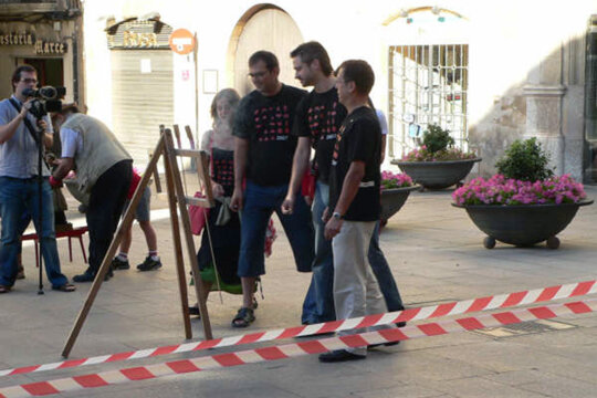 Llançament dels tres coets