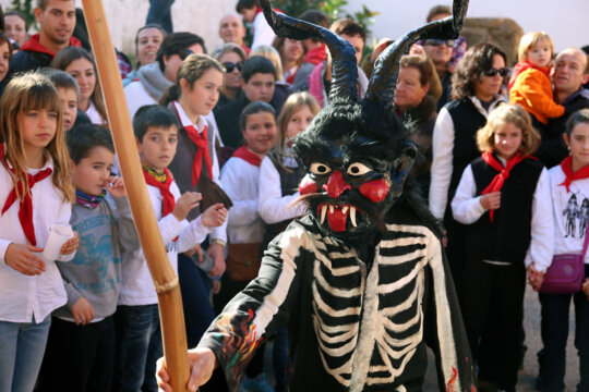 Dimoni de Sant Antoni a la Colònia Sant Pere