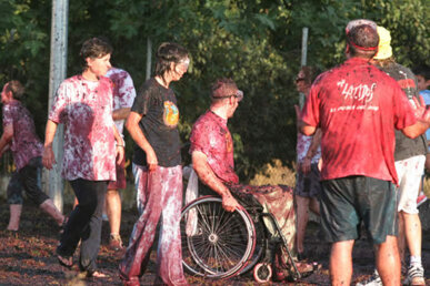 Un moment de la batalla