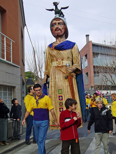 Drac al casc del gegant de Matadepera