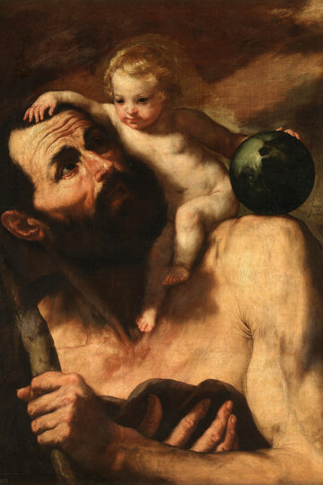 Sant Cristòfol vist pel pintor valencià Josep de Ribera (1637)