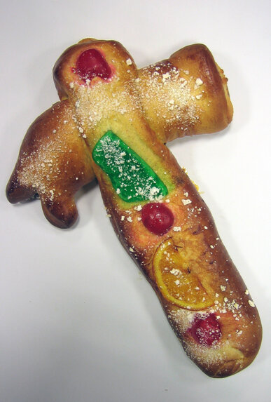 El pastís és de brioix. Foto: Gremi de Pastisseria de Barcelona