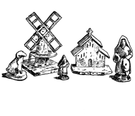 Figures i materials pel pessebre