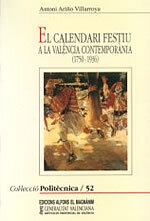 El calendari festiu a la València contemporània (1750-1936)