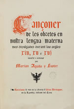 Cançoner de les obretes en nostra lengua materna