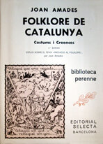 Folklore de Catalunya. Volum III: Costums i creences
