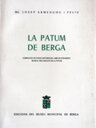 La Patum de Berga. Compilació de danses històriques, amb un suplement musical dels ballets de la Patum