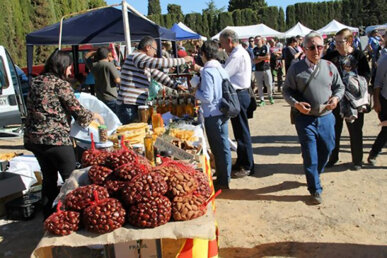 Parada amb castanyes