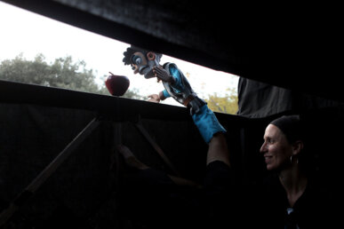 Titellaire a l'interior de la mulassa