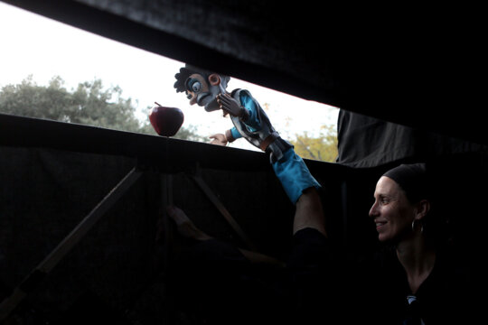 Titellaire a l'interior de la mulassa