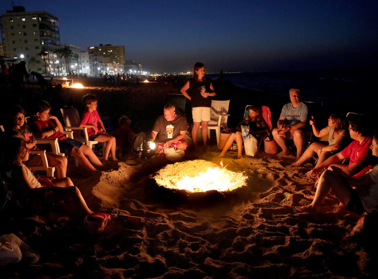 Nit de Sant Joan a les platges de La Safor