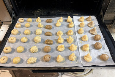 A punt per enfornar. Foto: Manel Carrera