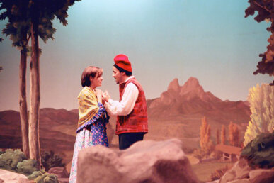 Amor amb el Pedraforca de fons