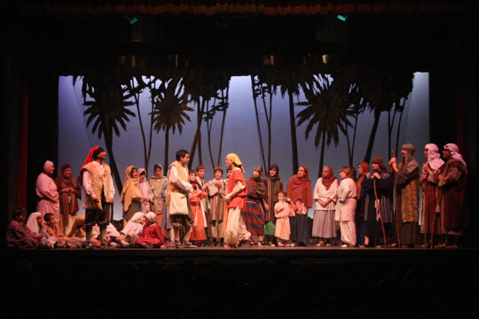 Un moment de la representació