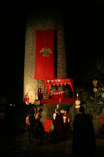 Soldats romans davant la torre