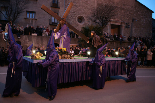 Pas actual de Jesus amb la creu