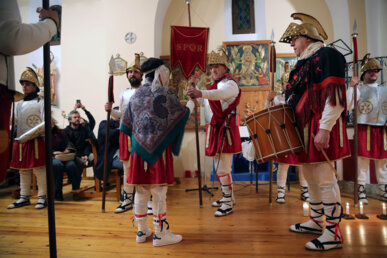 Un moment de la Venda de Jesús